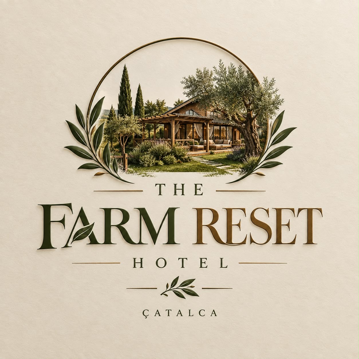The Farm Reset Hotel logosu